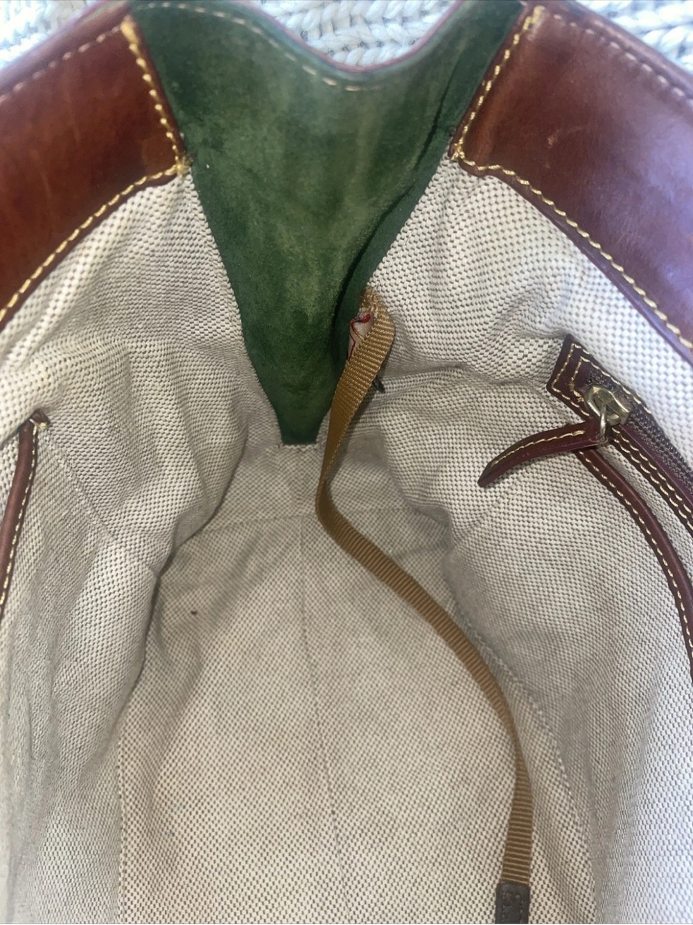 🤎❤️Dooney & Bourke Side Zip Barlow Shoulder Bag Florentine Leather -Chestnut- - Picture 14 of 16